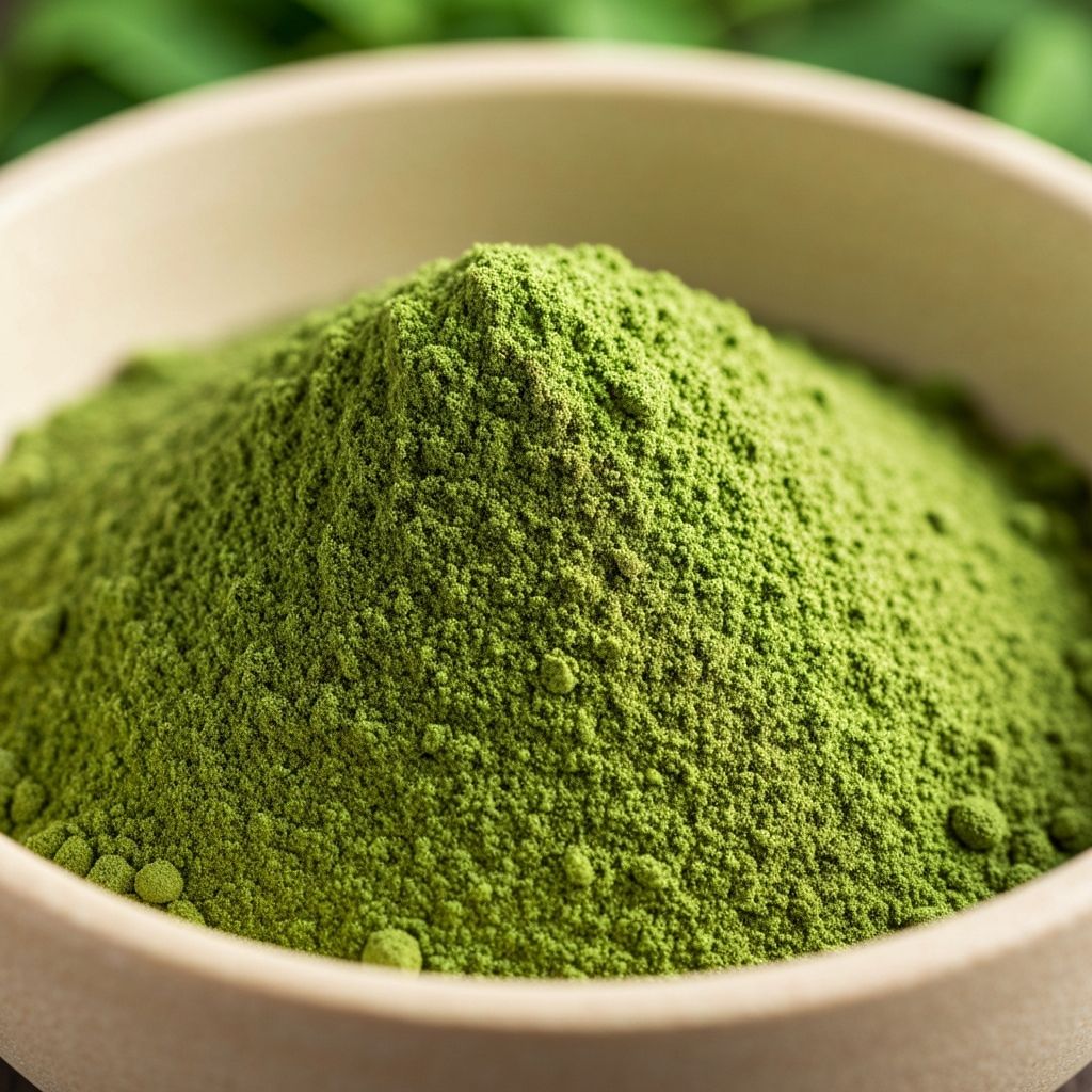 Pure organic moringa powder by Krishna Superfoods